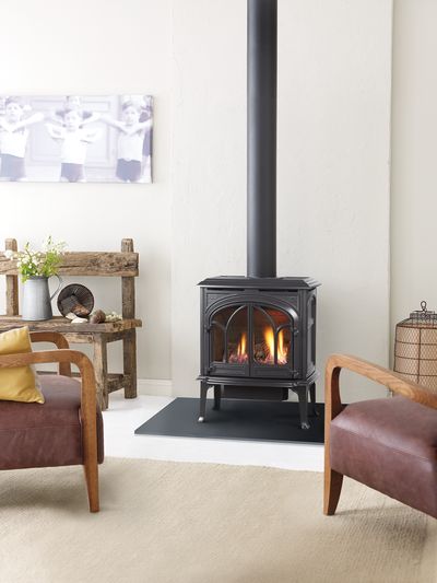 The Jotul: GF 300 BV Allagash, available at Plymouth Fireplace in Plymouth, Massachusetts