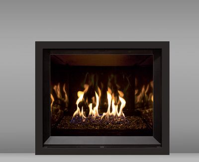The Enviro: Q2 - Glass Burner, available at Plymouth Fireplace in Plymouth, Massachusetts