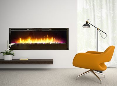 The White Mountain Hearth: Nexfire Linear - 50", available at Plymouth Fireplace in Plymouth, Massachusetts