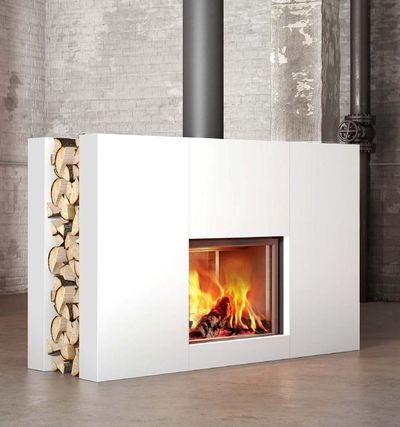 The Stuv: 21-85 Clad DF7 (Fireplace), available at Plymouth Fireplace in Plymouth, Massachusetts