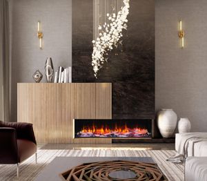 Kozy Heat: Osseo E-Series Linear Electric Fireplace