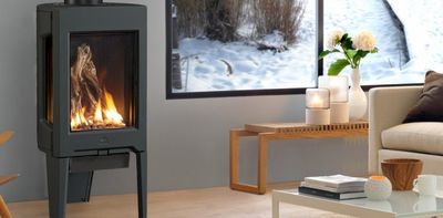 The Jotul: GF 160, available at Plymouth Fireplace in Plymouth, Massachusetts