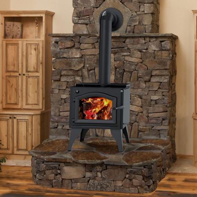The Kuma: Ashwood LE-1 Wood Stove, available at Plymouth Fireplace in Plymouth, Massachusetts