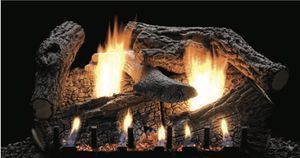 White Mountain Hearth: Super Sassafras Log Set - 18"