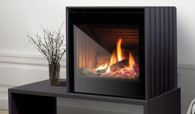 The Enviro: Cube Freestanding, available at Plymouth Fireplace in Plymouth, Massachusetts