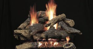 White Mountain Hearth: Pioneer Refractory Log Set - 18"
