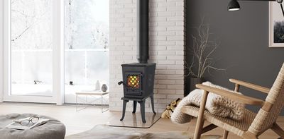 The Jotul: F 602 V3, available at Plymouth Fireplace in Plymouth, Massachusetts