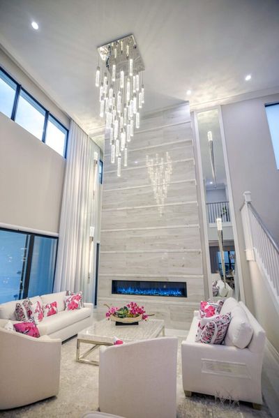 The Modern Flames: Landscape Pro Slim 80" Built-in Fireplace, available at Plymouth Fireplace in Plymouth, Massachusetts