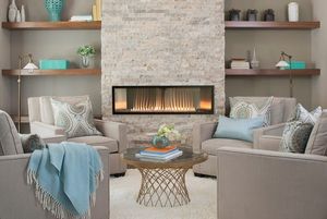 White Mountain Hearth: Boulevard Vent-Free Linear 48 (MV)