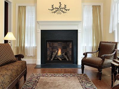 The White Mountain Hearth: Tahoe 32 Clean-Face Premium Traditional (Millivolt), available at Plymouth Fireplace in Plymouth, Massachusetts