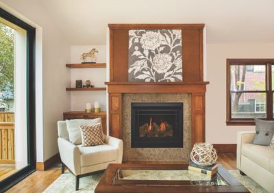 The Kozy Heat: SP34 Gas Fireplace, available at Plymouth Fireplace in Plymouth, Massachusetts