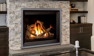 The Enviro: G42 - Glass Burner, available at Plymouth Fireplace in Plymouth, Massachusetts