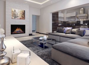 Modern Flames: Orion 30" Traditional Heliovision Fireplace