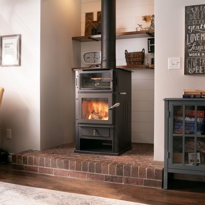 The Kuma: Applewood Wood Cookstove, available at Plymouth Fireplace in Plymouth, Massachusetts