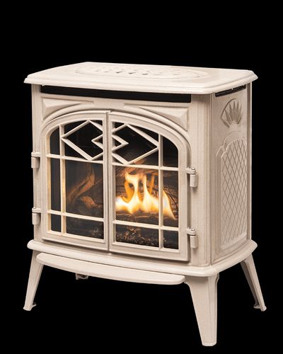 The Pacific Energy: Trenton Freestanding Gas Stove, available at Plymouth Fireplace in Plymouth, Massachusetts