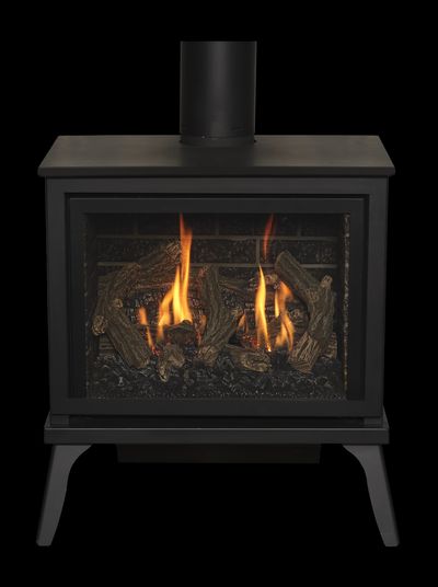 The Kozy Heat: Lakefield XL Gas Stove, available at Plymouth Fireplace in Plymouth, Massachusetts