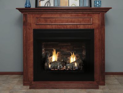 The White Mountain Hearth: Vent-Free Breckenridge Deluxe 32, available at Plymouth Fireplace in Plymouth, Massachusetts