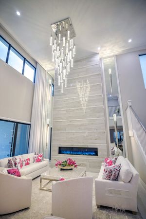 Modern Flames: Landscape Pro Slim 80" Built-in Fireplace