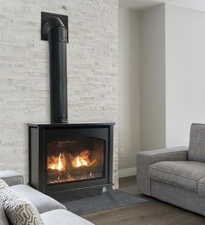 White Mountain Hearth: Medium Spirit Stove - Steel (DV Millivolt)