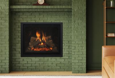 The Kozy Heat: Nordik 36 Gas Fireplace, available at Plymouth Fireplace in Plymouth, Massachusetts