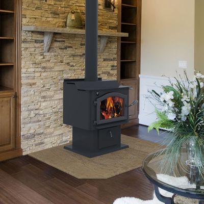 The Kuma: Tamarack LE-1 Wood Stove, available at Plymouth Fireplace in Plymouth, Massachusetts