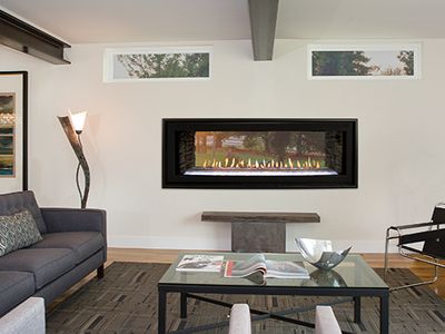 The White Mountain Hearth: Boulevard 48 See-Through Fireplace, available at Plymouth Fireplace in Plymouth, Massachusetts