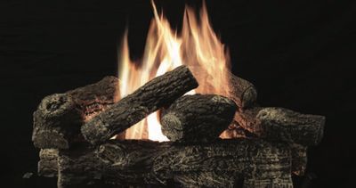 The White Mountain Hearth: Tree House 7-Piece Log Set - 30", available at Plymouth Fireplace in Plymouth, Massachusetts