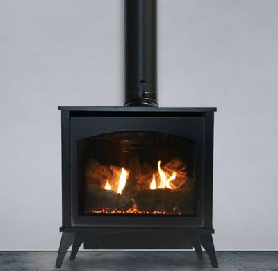 The White Mountain Hearth: Small Spirit Stove - Steel (DV IP), available at Plymouth Fireplace in Plymouth, Massachusetts