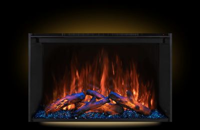 The Modern Flames: Redstone 26" Traditional Electric Fireplace, available at Plymouth Fireplace in Plymouth, Massachusetts
