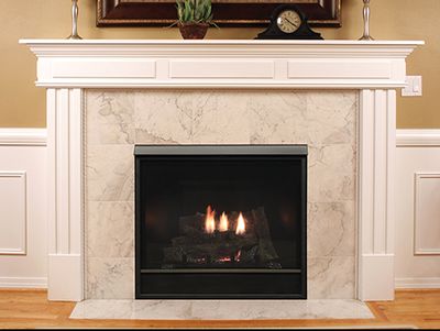 The White Mountain Hearth: Tahoe 32 Clean-Face (Millivolt), available at Plymouth Fireplace in Plymouth, Massachusetts